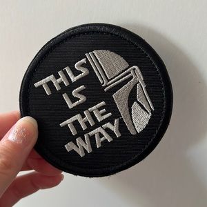 Velcro Star Wars This is the way patch